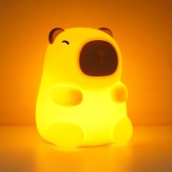 Naktinis LED šviestuvas CAPYBARA 1W 3000K+RGB USB 5V 0.5A