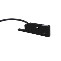 SLIM5 Magnetinės sistemos kampinė elektrinė jungtis 5mm