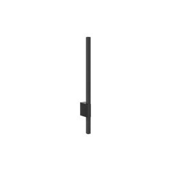 Sieninis lauko šviestuvas Linera LED 9W 60cm Juoda