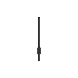Sieninis lauko šviestuvas Linera LED 9W 60cm Juoda