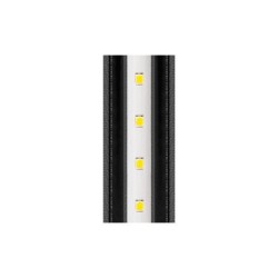 Sieninis lauko šviestuvas Linera LED 9W 60cm Juoda