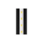 Sieninis lauko šviestuvas Linera LED 9W 60cm Juoda