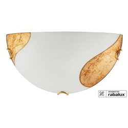 Sieninis šviestuvas Art gold E27 1x MAX 60W (Balta)