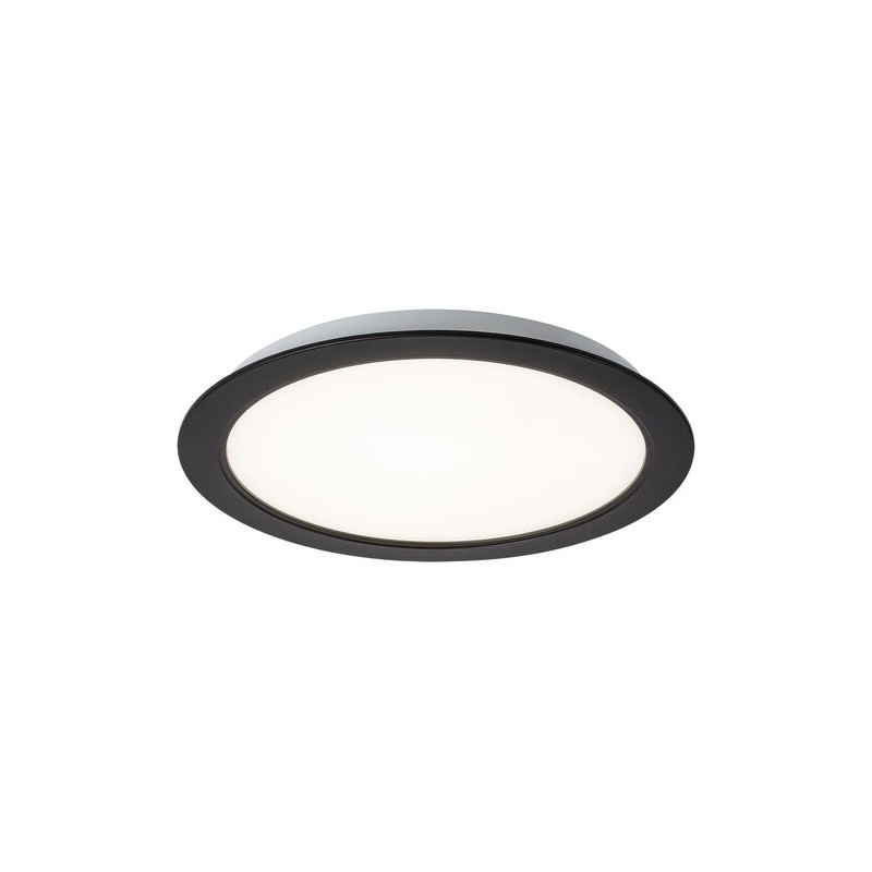 LED panelė Shaun LED 12W 4000K Neutrali balta (Juoda)