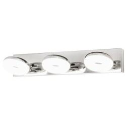 Sieninis šviestuvas Beata LED 3x 5W 4000K Neutrali balta (Chromo)