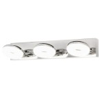 Sieninis šviestuvas Beata LED 3x 5W 4000K Neutrali balta (Chromo)