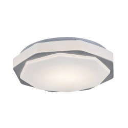 Lubinis šviestuvas Dettora LED 18W 3000, 4000, 6000K CCT keičiama balta spalva (Pilka)