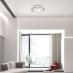 Lubinis šviestuvas Dettora LED 18W 3000, 4000, 6000K CCT keičiama balta spalva (Pilka)