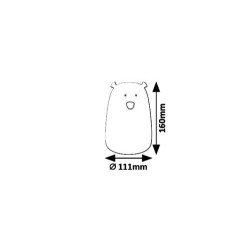 Dekoratyvinis šviestuvas Baloo LED 0.4W 3000K Šilta balta (Balta)
