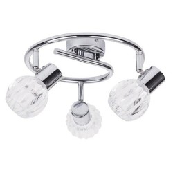 Lubinis šviestuvas Lauren E14 3x MAX 40W (Chromo)