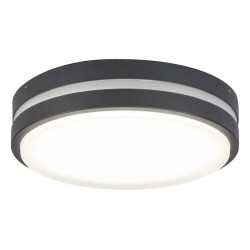 Sieninis lauko šviestuvas Hamburg LED 10W 4000K Neutrali balta (Antracito)