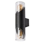 Sieninis lauko šviestuvas Novigrad E27 2x MAX 28W (Juoda)