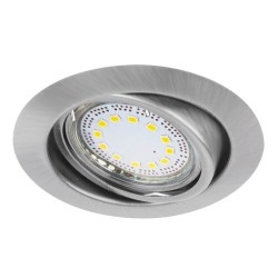 Įmontuojamas šviestuvas Lite GU10 1x MAX 50W 3000K Šilta balta (Chromo)
