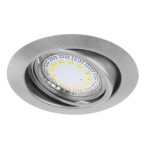 Įmontuojamas šviestuvas Lite GU10 1x MAX 50W 3000K Šilta balta (Chromo)