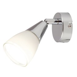 Sieninis šviestuvas Nicolette E14 1x MAX 40W (Chromo)