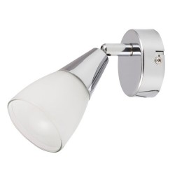 Sieninis šviestuvas Nicolette E14 1x MAX 40W (Chromo)