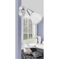 Sieninis šviestuvas Nicolette E14 1x MAX 40W (Chromo)