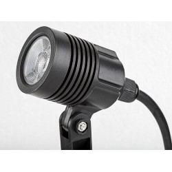 Įsmeigiamas lauko šviestuvas Turda LED 3W 4000K Neutrali balta (Juoda)
