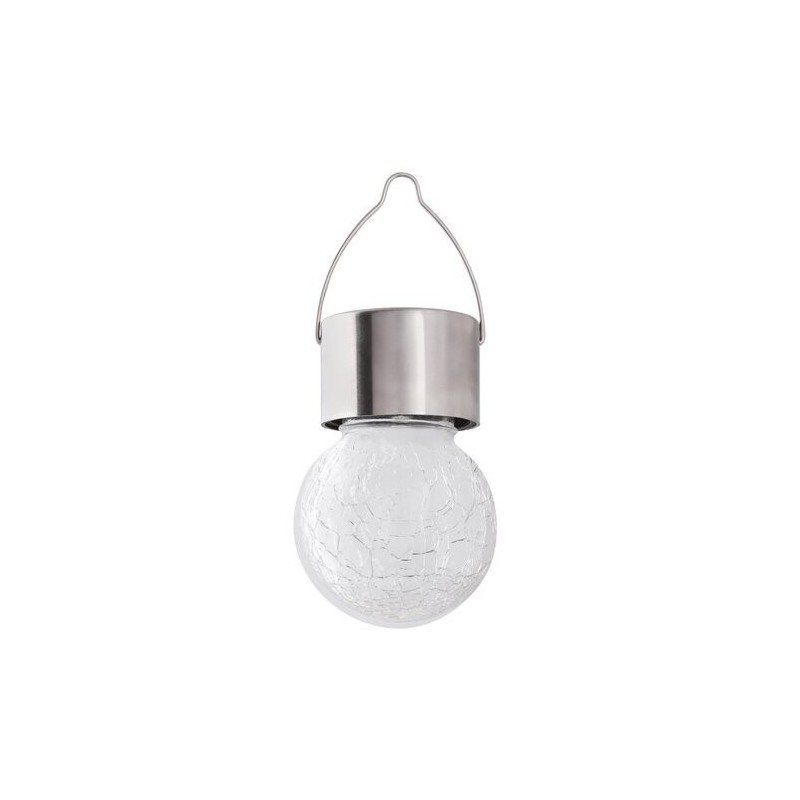 Saulės energija įkraunamas šviestuvas Yola LED 0.06W Šilta balta (Chromo)