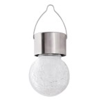 Saulės energija įkraunamas šviestuvas Yola LED 0.06W Šilta balta (Chromo)