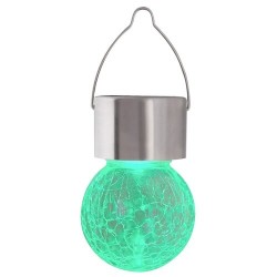 Saulės energija įkraunamas šviestuvas Yola LED 0.06W Šilta balta (Chromo)