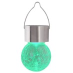 Saulės energija įkraunamas šviestuvas Yola LED 0.06W Šilta balta (Chromo)
