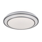 Lubinis šviestuvas Lupita LED 40W 3000-6500K CCT keičiama balta spalva (Sidabro)