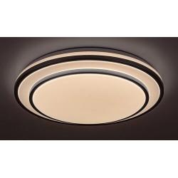 Lubinis šviestuvas Lupita LED 40W 3000-6500K CCT keičiama balta spalva (Sidabro)