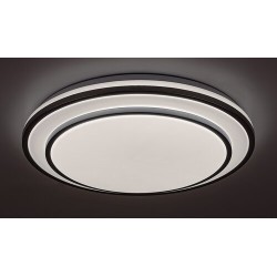 Lubinis šviestuvas Lupita LED 40W 3000-6500K CCT keičiama balta spalva (Sidabro)