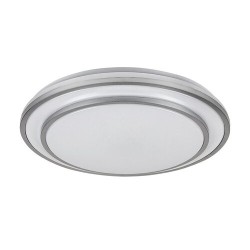 Lubinis šviestuvas Lupita LED 40W 3000-6500K CCT keičiama balta spalva (Sidabro)