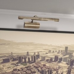 Šviestuvai paveikslams - veidrodžiams Picture light G9 2x MAX 15W 2700K Šilta balta (Bronzos)
