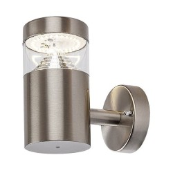 Sieninis lauko šviestuvas Lisbon LED 7W 4000K Neutrali balta (Nerūdijančio Plieno)