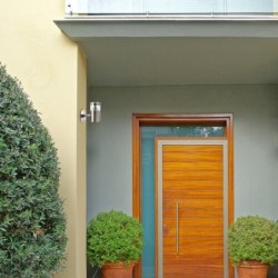 Sieninis lauko šviestuvas Lisbon LED 7W 4000K Neutrali balta (Nerūdijančio Plieno)