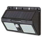 Saulės energija įkraunamas šviestuvas Ostrava LED 2.4W 4000K Neutrali balta (Juoda)