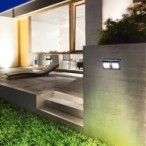 Saulės energija įkraunamas šviestuvas Ostrava LED 2.4W 4000K Neutrali balta (Juoda)