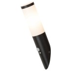 Sieninis lauko šviestuvas Black torch E27 1x MAX 25W (Matinė Juoda)