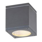 Lubinis lauko šviestuvas Akron GU10 1x MAX 35W (Antracito)