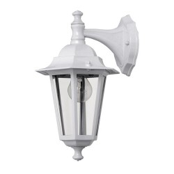 Sieninis lauko šviestuvas Velence E27 1x MAX 60W (Balta)