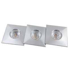 Įmontuojamas šviestuvas Randy LED 4W 3000K Šilta balta (Chromo)