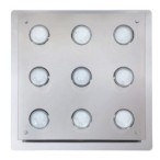 Lubinis šviestuvas Naomi GU10 9x MAX 15W 3000K Šilta balta (Chromo)