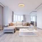 Lubinis šviestuvas Tayla LED 60W 3000-6500K CCT keičiama balta spalva (Balta)