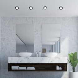 LED panelė Coco LED 3W 4000K Neutrali balta (Juoda)
