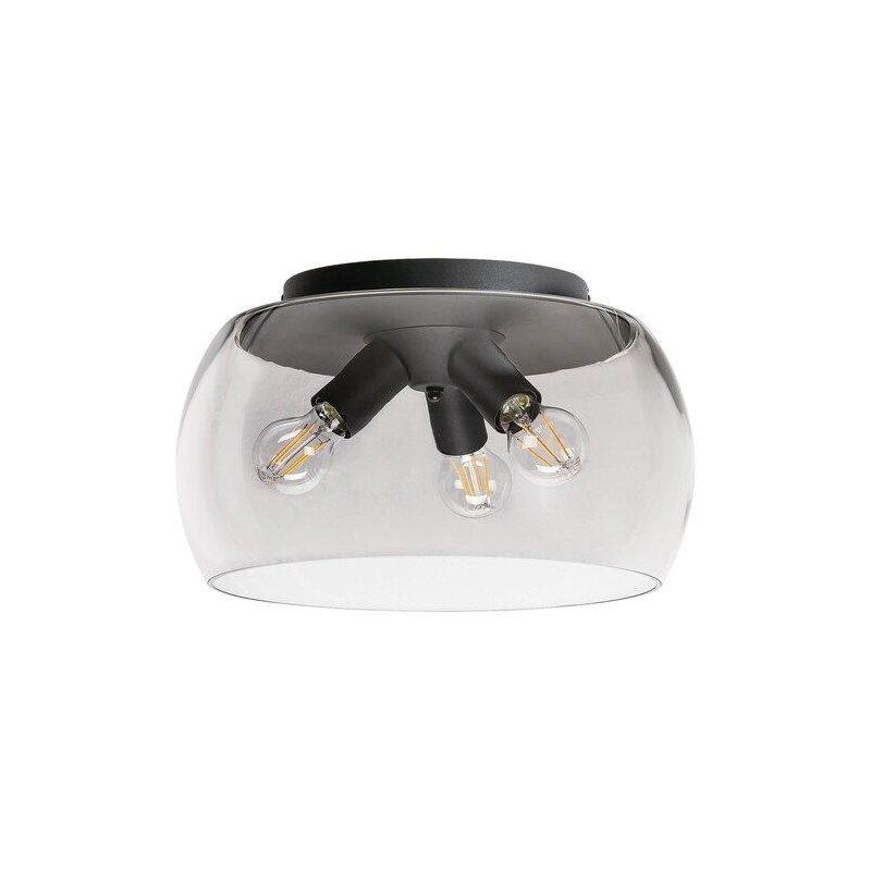 Lubinis šviestuvas Ursula E27 3x MAX 40W (Juoda)