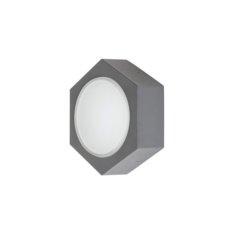 Sieninis lauko šviestuvas Avola LED 9W 3000K Šilta balta (Antracito)