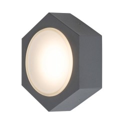 Sieninis lauko šviestuvas Avola LED 9W 3000K Šilta balta (Antracito)