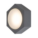 Sieninis lauko šviestuvas Avola LED 9W 3000K Šilta balta (Antracito)