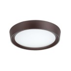 Lubinis šviestuvas Mokka LED 24W 3000-6000K CCT keičiama balta spalva (Ruda)