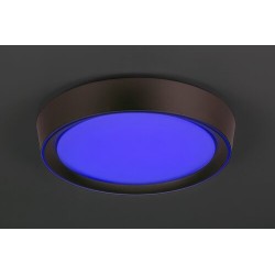 Lubinis šviestuvas Mokka LED 24W 3000-6000K CCT keičiama balta spalva (Ruda)