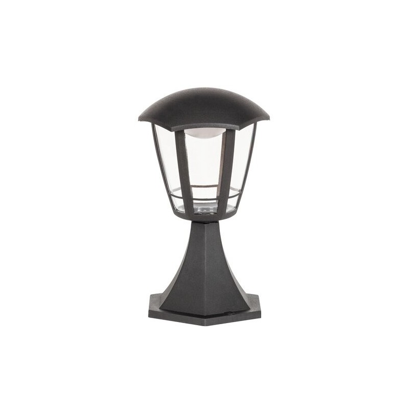 Pastatomas lauko šviestuvas Sorrento LED 8W 3000K Šilta balta (Matinė Juoda)