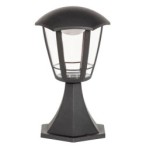 Pastatomas lauko šviestuvas Sorrento LED 8W 3000K Šilta balta (Matinė Juoda)